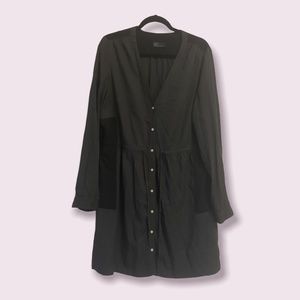 GAP Women's Black Cotton Dress